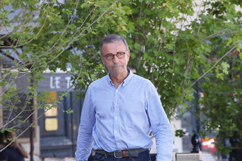 Pierre Hurmic est né à Saint-Palais en 1955. © Thomas SANSON. 