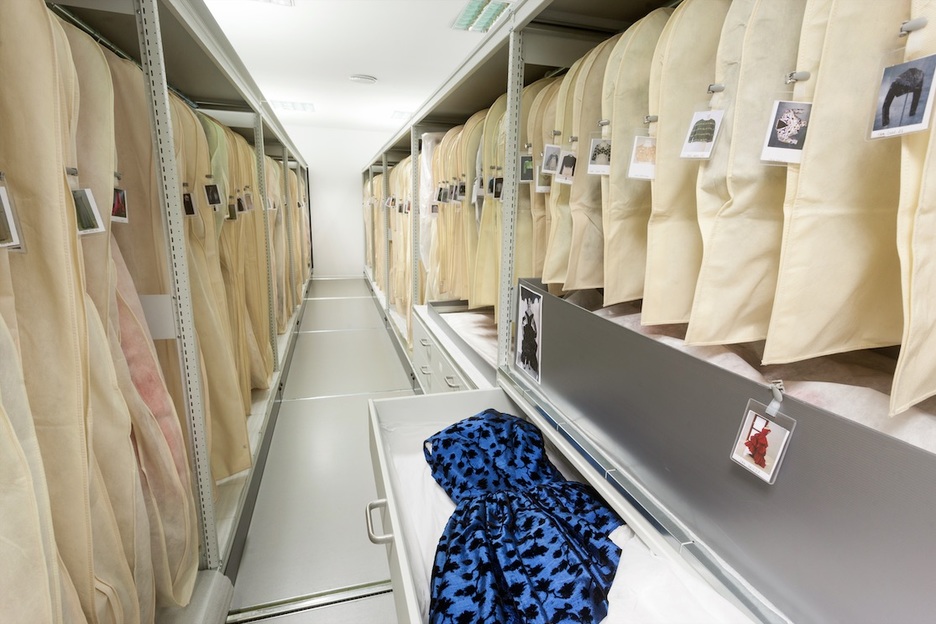 En el depósito del Museo descansan más de 3.000 prendas que el modisto diseñó. (Museo Balenciaga)