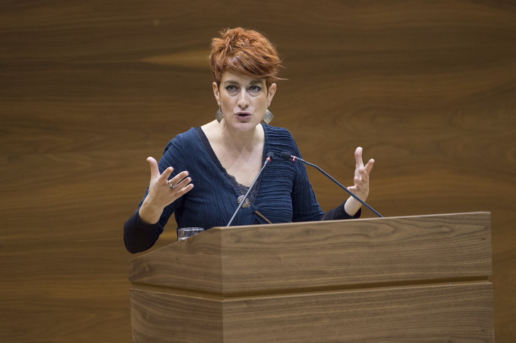 La portavoz parlamentaria de EH Bildu, Bakartxo Ruiz. (Iñigo URIZ/FOKU)