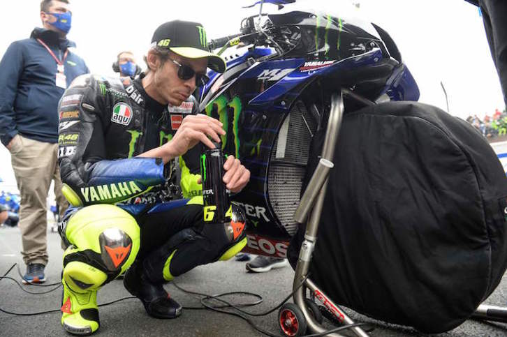 Valentino Rossi se pierde el GP de Aragón. (Jean-Francois MONIER/AFP)