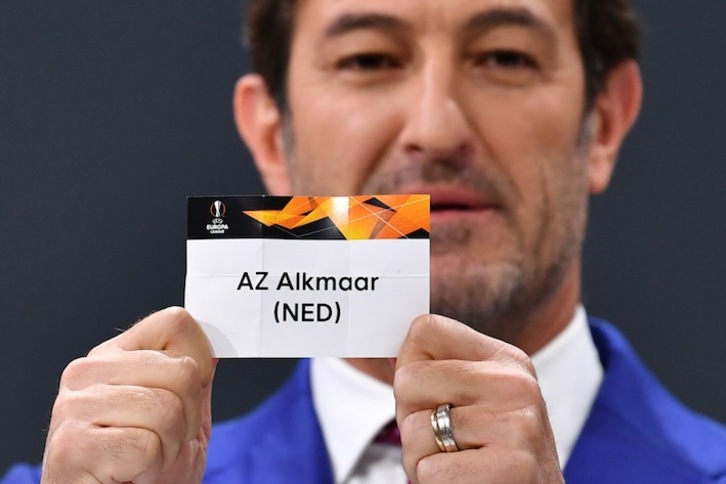 El AZ Alkmaar comparte grupo F con la Real (Harold CUNNINGHAM / AFP)