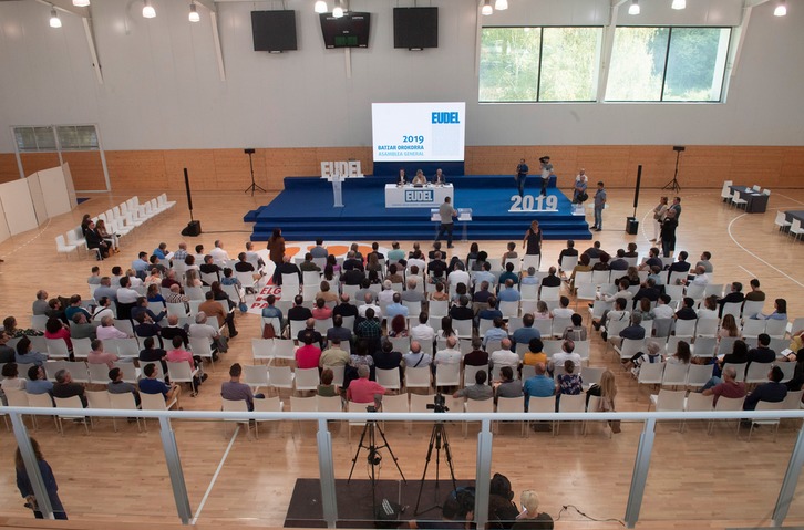 Eudelen batzar orokorra 2019an. (Jon URBE/FOKU).
