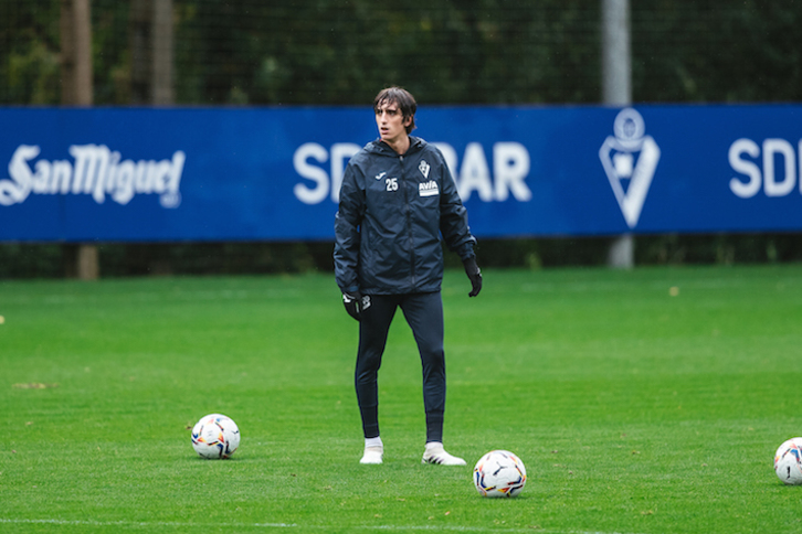 Bryan Gil es el último futbolista en debutar con el Eibar. (SD Eibar)