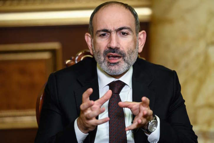 Nikol Pashinian, primer ministro de Armenia. (AFP)
