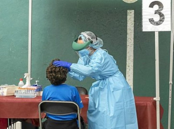 Cribado realizado en Ordizia.