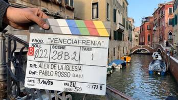 El rodaje de 'Veneciafrenia' se prolongará durante siete semanas. (TWITTER) 