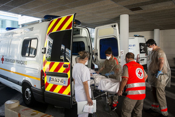 Anbulantzia Covid © Guillaume Fauveau