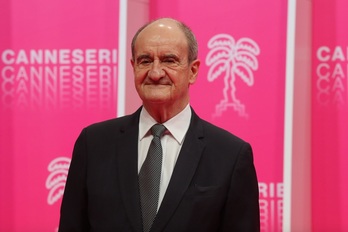 Pierre Lescure Canneseko zinema jaialdiko presidentea. (Valery HACHE I AFP)