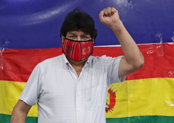 Evo Morales. (Alejandro PAGNI / AFP)