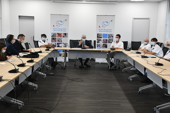 Baionako ospitaleko zuzendaria © Alicia Muñoz