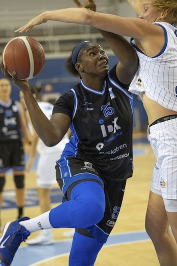 Insuficiente partidazo de Mariam Coulibaly. (Andoni CANELLADA / FOKU)