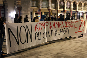 Hendaian ere konfinamenduaren kontra