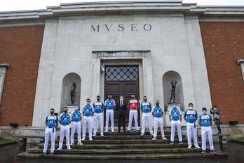 Buruz Buruko txapelketaren aurkezpena, Bilbon. (Aritz LOIOLA/FOKU)