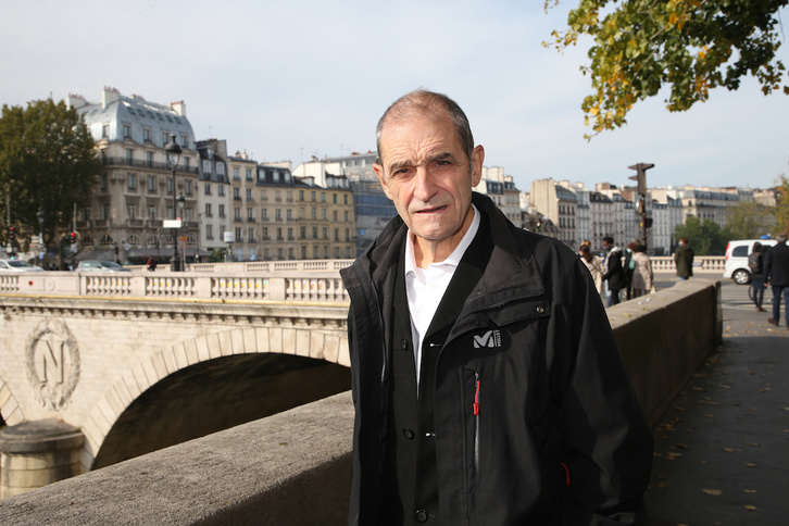 Josu Urrutikoetxea, el pasado mes de octubre en París. (Bob EDME)