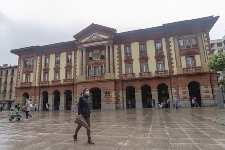 Untzaga Plaza. (Andoni CANELLADA/FOKU)