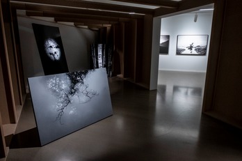 ‘Galerna’ 2021eko otsailaren 14ra arte egongo da Donostiako Artegunean. (Jon URBE | FOKU)