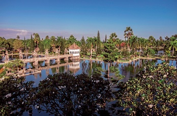 Taman Ujung, jauregi berezi eta bitxia.