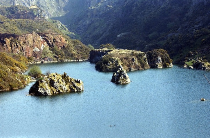Una laguna en La Arboleda.