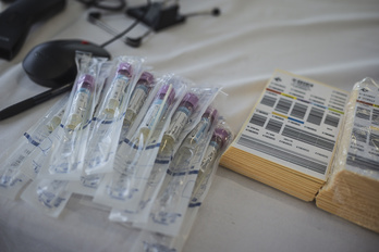 Kit de pruebas PCR. (Aritz LOIOLA/FOKU)