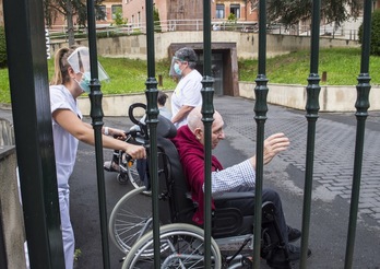 Imagen de archivo de la Residencia Calzada en Gernika. (Marisol RAMIREZ/FOKU)