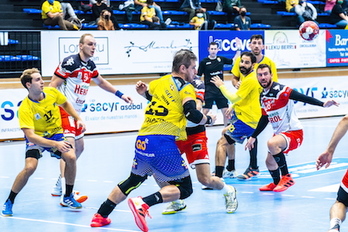 Bidasoa buscará en tierras gallegas su octava victoria liguera consecutiva. (Gorka RUBIO/FOKU)