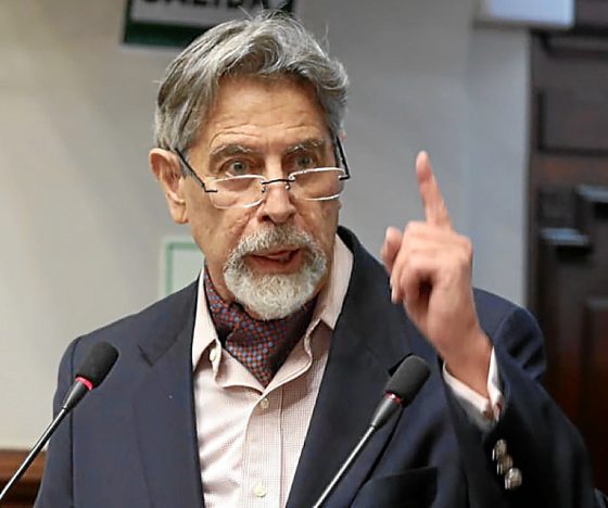 Francisco Sagasti será el presidente interino de Perú