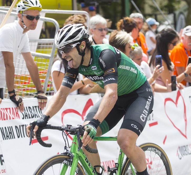 Aberasturi, cuando ganó el Circuito de Getxo en 2019 (Marisol RAMÍREZ / FOKU)