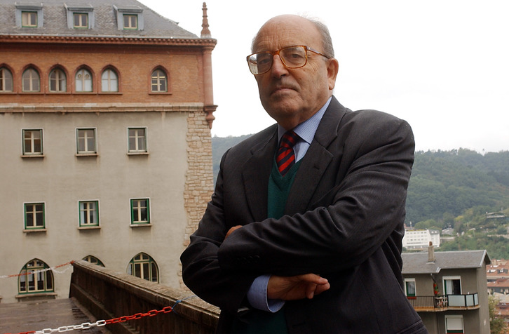 El jesuita y periodista Inazio Arregi. (Gari GARAIALDE/FOKU)