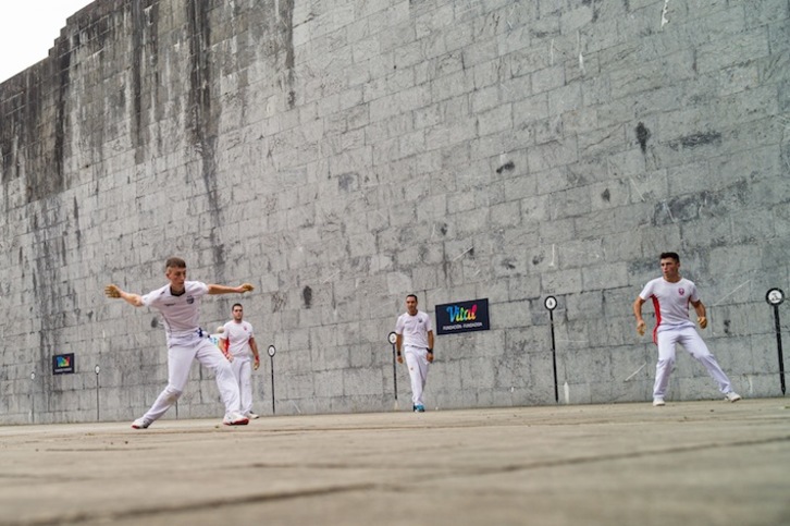 La federación de pelota es uno de los firmantes del comunicado (Endika PORTILLO / FOKU)