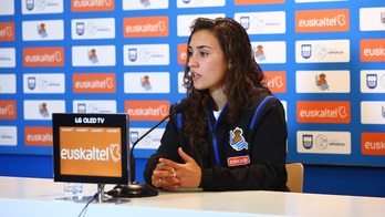 Nahikarik prentsaurrekoa eskeini du gaur Zubietan. (Real Sociedad)