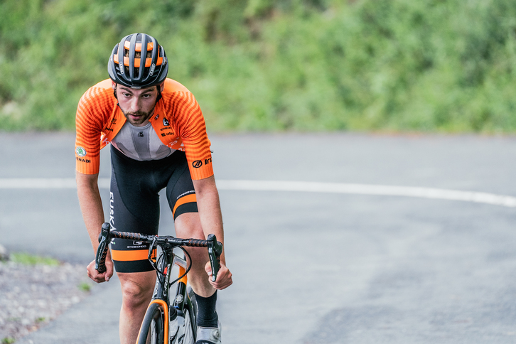 Peio Goikoetxea correrá su sexta campaña defendiendo los colores naranjas. (EUSKALTEL EUSKADI)