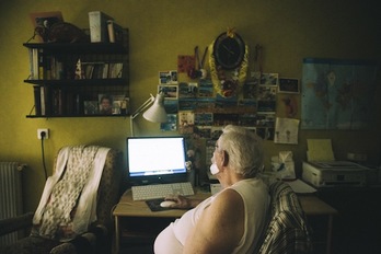 Les visites sont autorisées dans les Ehpad pour ce second confinement. © Guillaume FAUVEAU