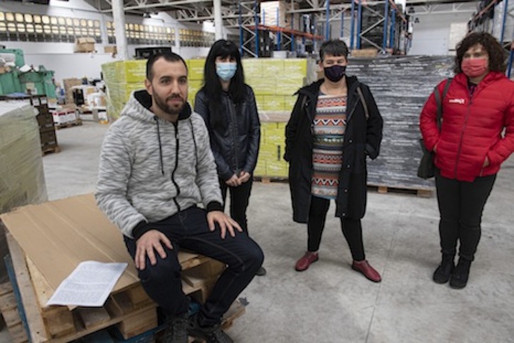 Rueda de prensa de presentación de los resultados de la campaña de este año de Errigora. (Jagoba MANTEROLA/FOKU)