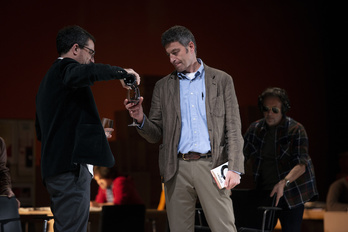 Oholtzora igo da gaur ‘Sisiforen paperak’, ‘Egunkaria’ren itxieran oinarritua. (Raul BOGAJO | FOKU)