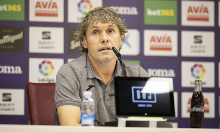 Iker Dorronsorok ezin izan du talde osoarekin lan egin azken hamar egunetan. (SD Eibar)