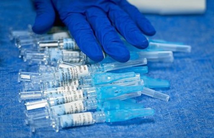 Vacuna contra la gripe.