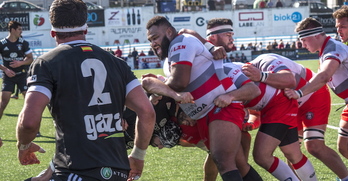 Ampo Ordizia ha logrado la segunda victoria en tres partidos. (Andoni CANELLADA/FOKU)