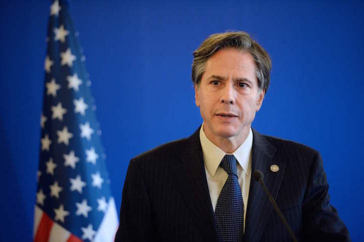 El próximo secretario de Estado de EEUU, Antony Blinken. (Stephane DE SAKUTIN/AFP)