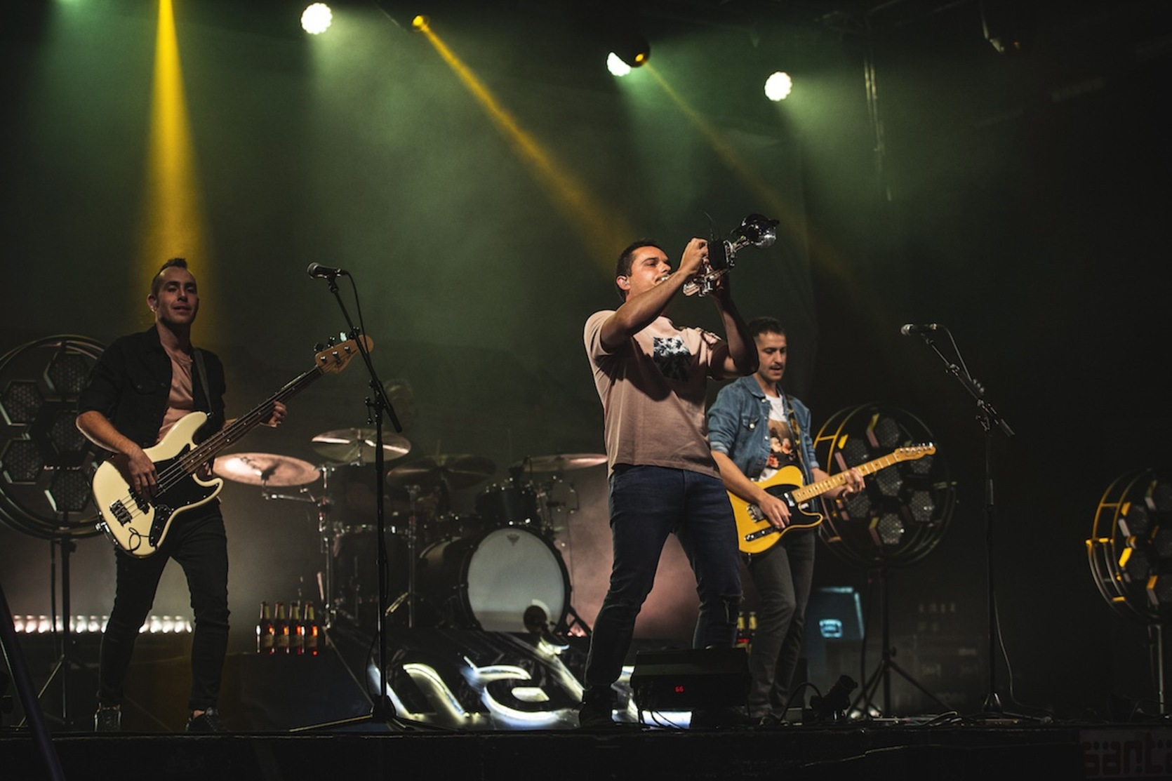 ETS taldeak Santana 27 aretoan emandako kontzertua. (Aritz LOIOLA/FOKU)