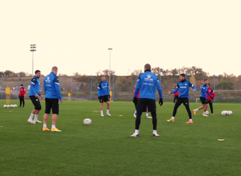 Imagen de un entrenamiento anterior en Ibaia (ALAVÉS)