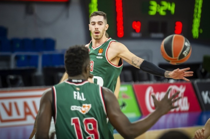 Vildoza, en el último partido contra el Zenit (Jaizki FONTANEDA / FOKU)