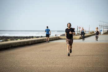 Kirola egiten Angelun © Guillaume Fauveau