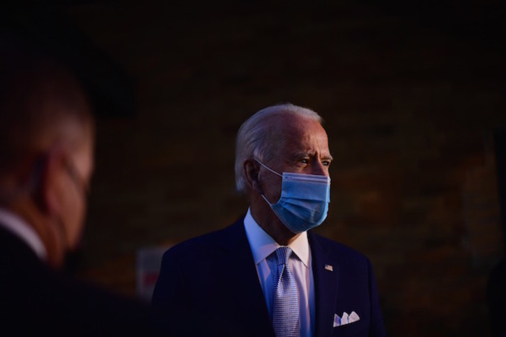 El presidente electo de EEUU, Joe Biden. (Mark MAKELA/AFP)