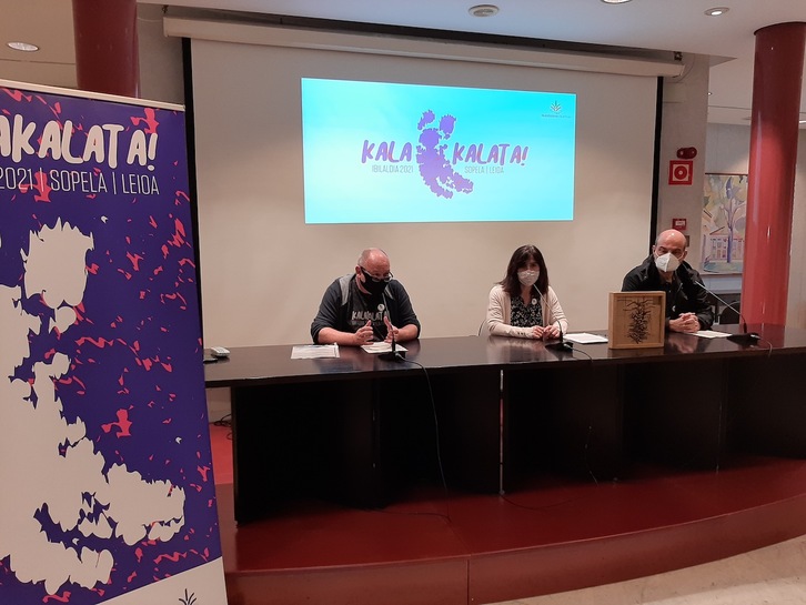 2021eko Ibilaldiaren aurkezpena, Euskaltzaindian. (Ikastolen Elkartea)