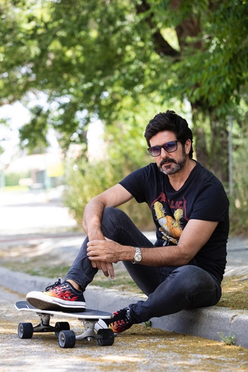 El corresponsal de guerra y documentalista argentino Hernán Zin. (NAIZ)