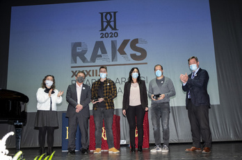 Rikardo Arregi sarietako irabazleak. (Jon URBE/FOKU)