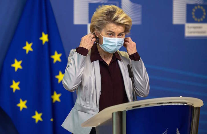 Von der Leyen. (Olivier MATTIS | AFP)