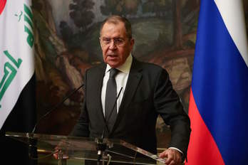 El ministro ruso de Exteriores, Sergei Lavrov. (AFP)