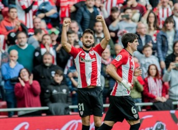 El gol de Villalibre en Getafe. (@AthleticClub)