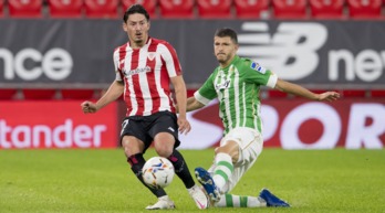Vencedor en el partido ante el Getafe. (@AthleticClub)